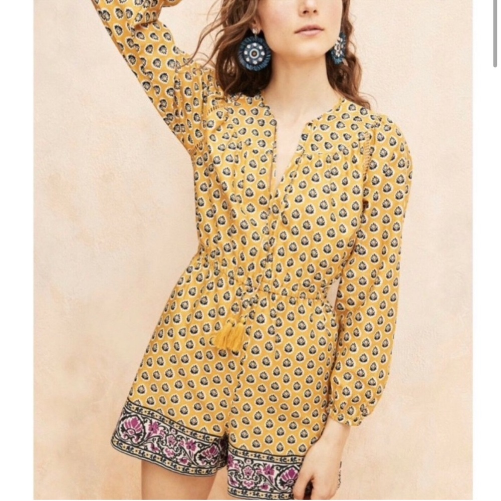 EUC Jcrew Boho Playsuit 4